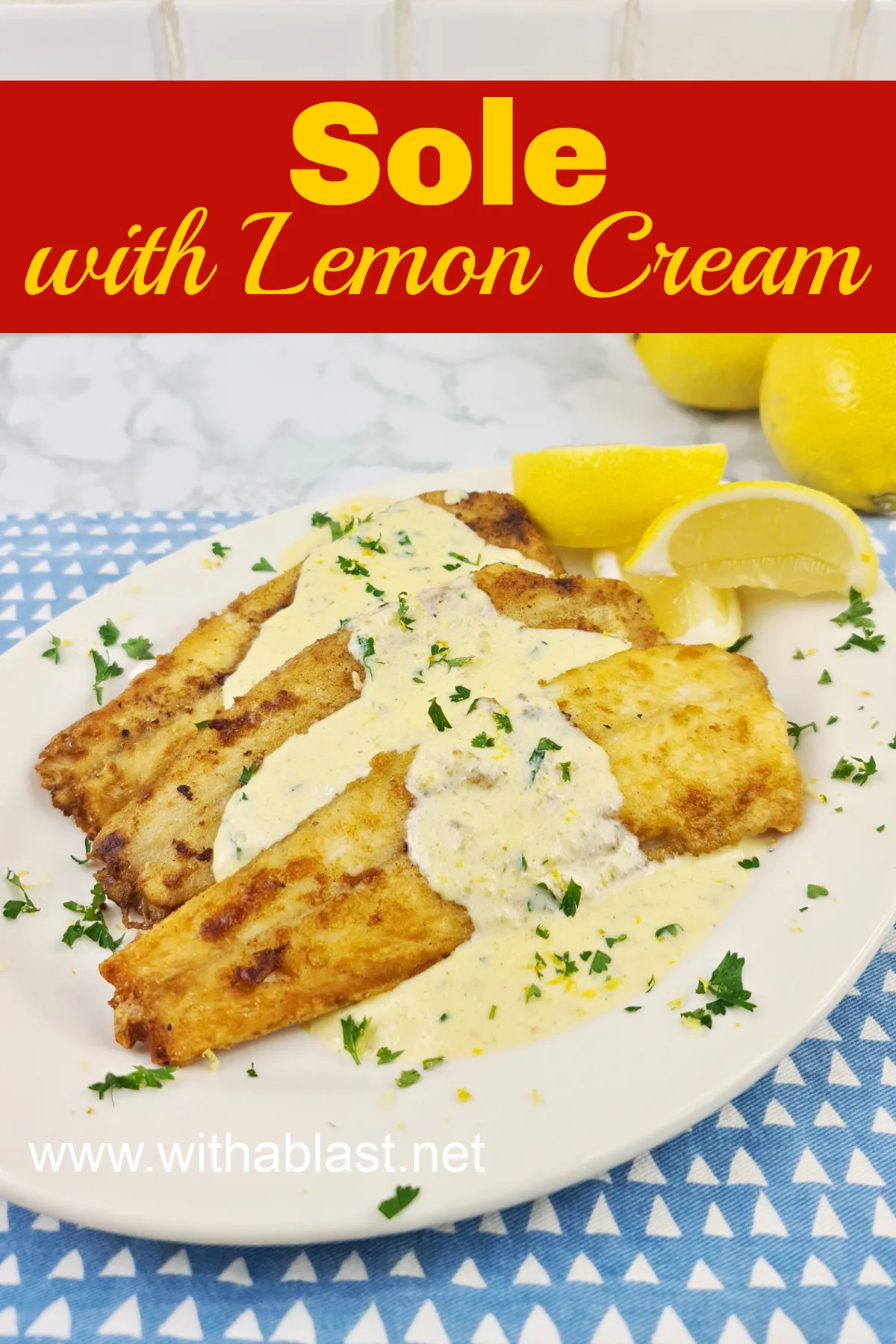 Sole with Lemon Cream
