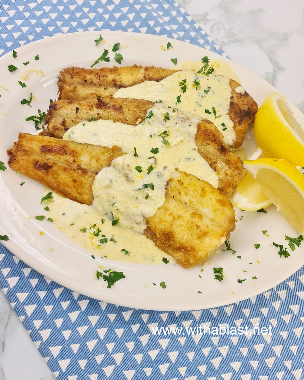 Sole with Lemon Cream