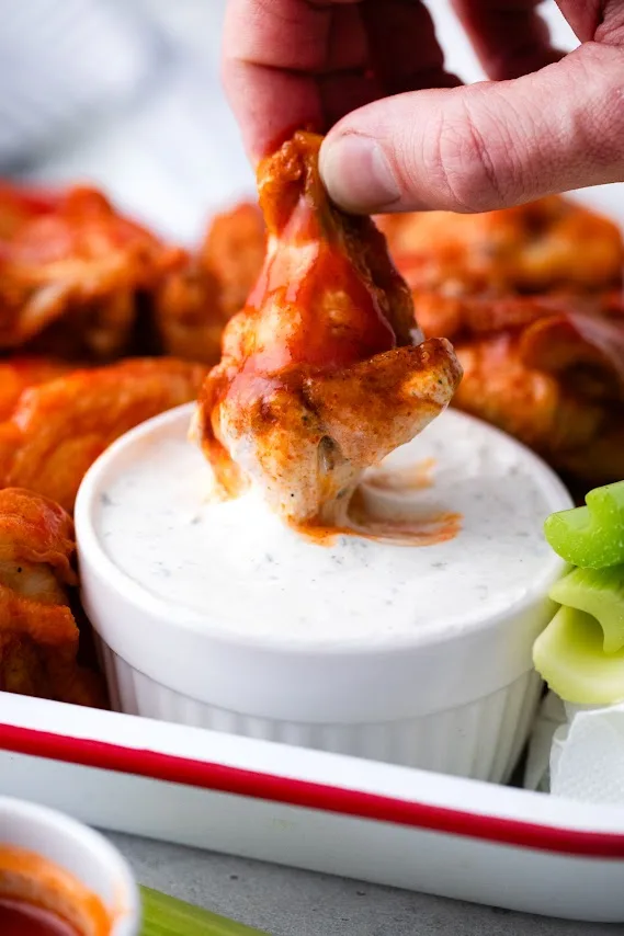 Baked Buffalo Wings