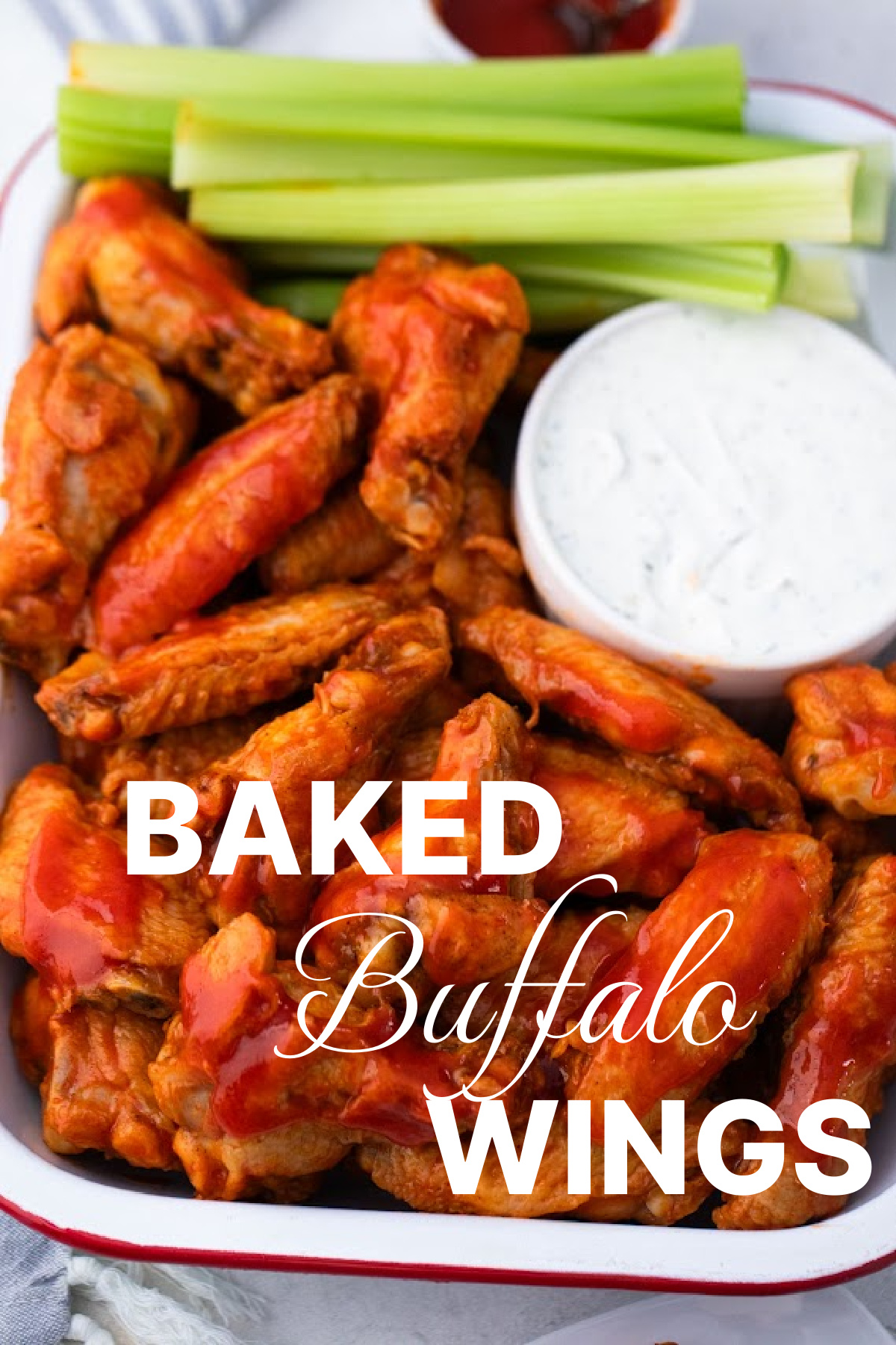 Baked Buffalo Wings