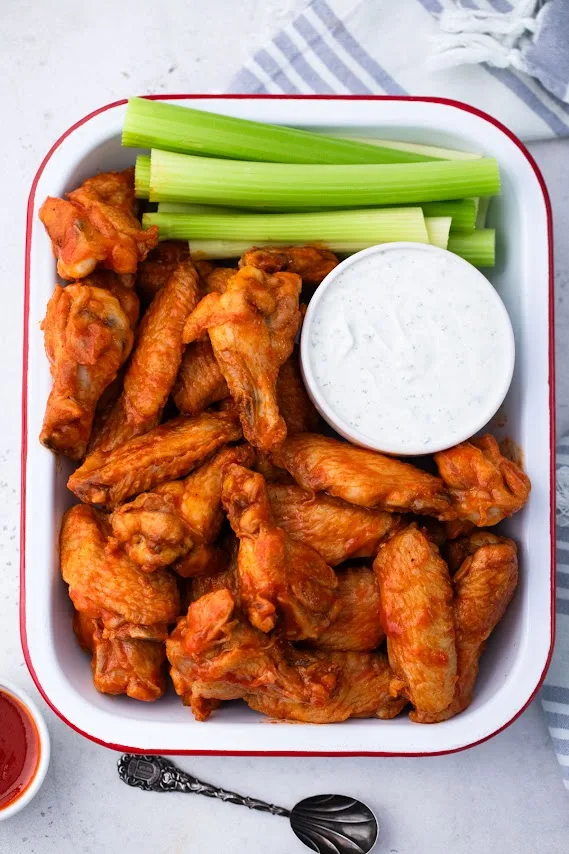 Baked Buffalo Wings