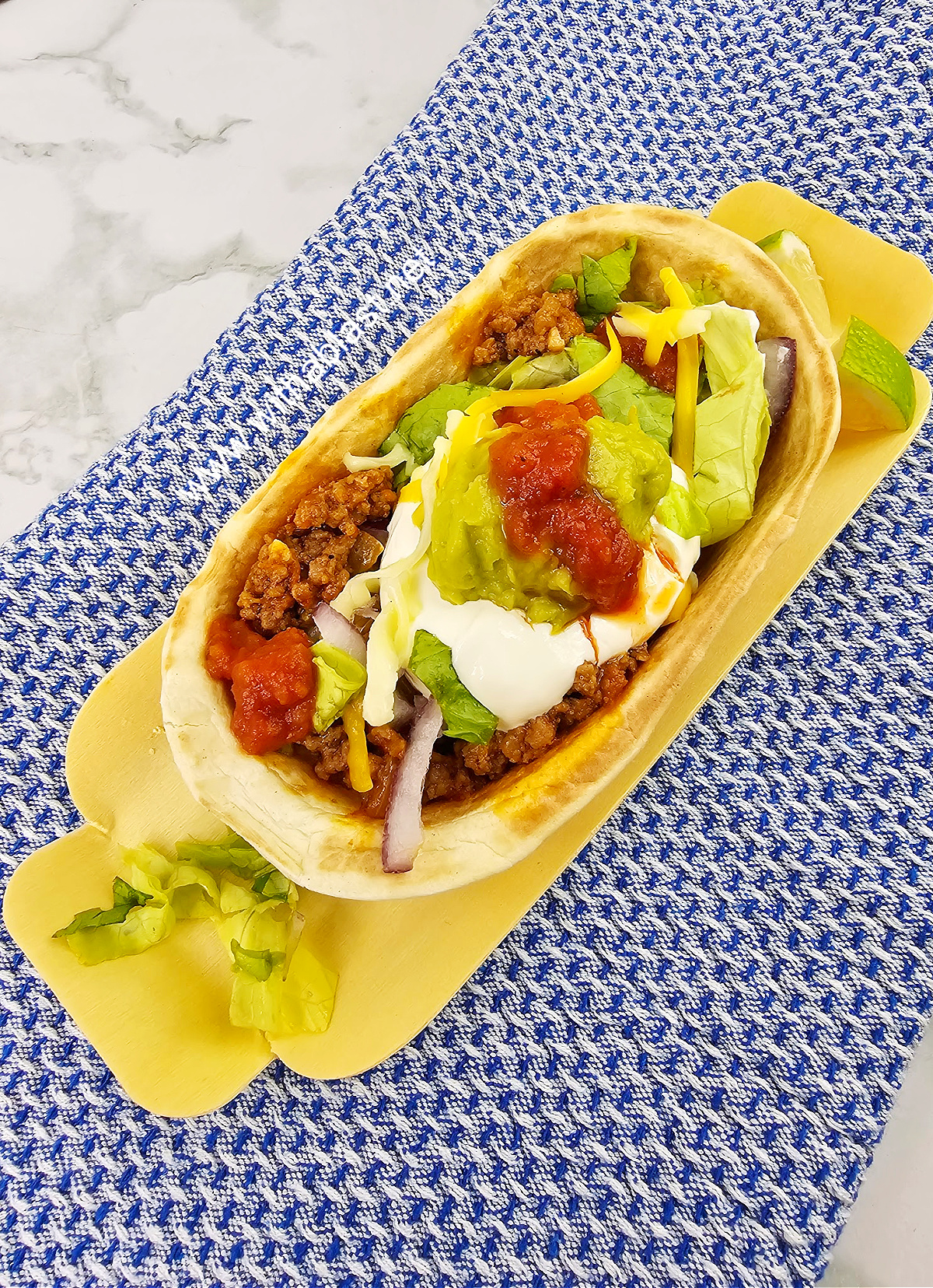 Taco Tortilla Boat Board